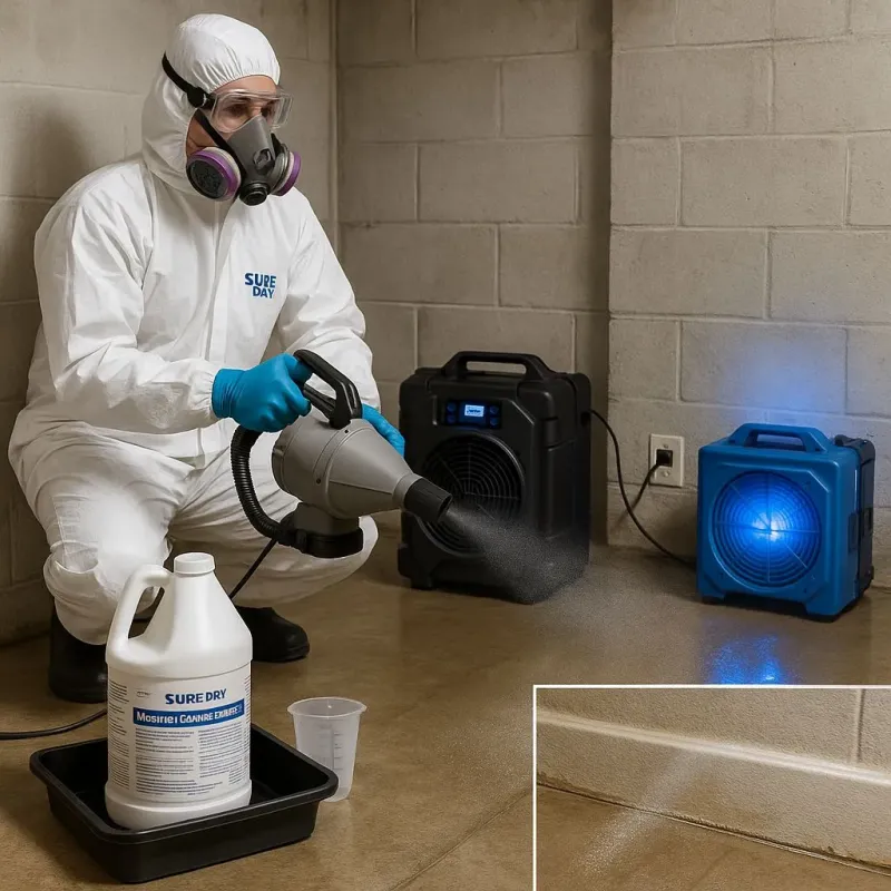 Sanitization and Odor Removal process in San Diego, TX