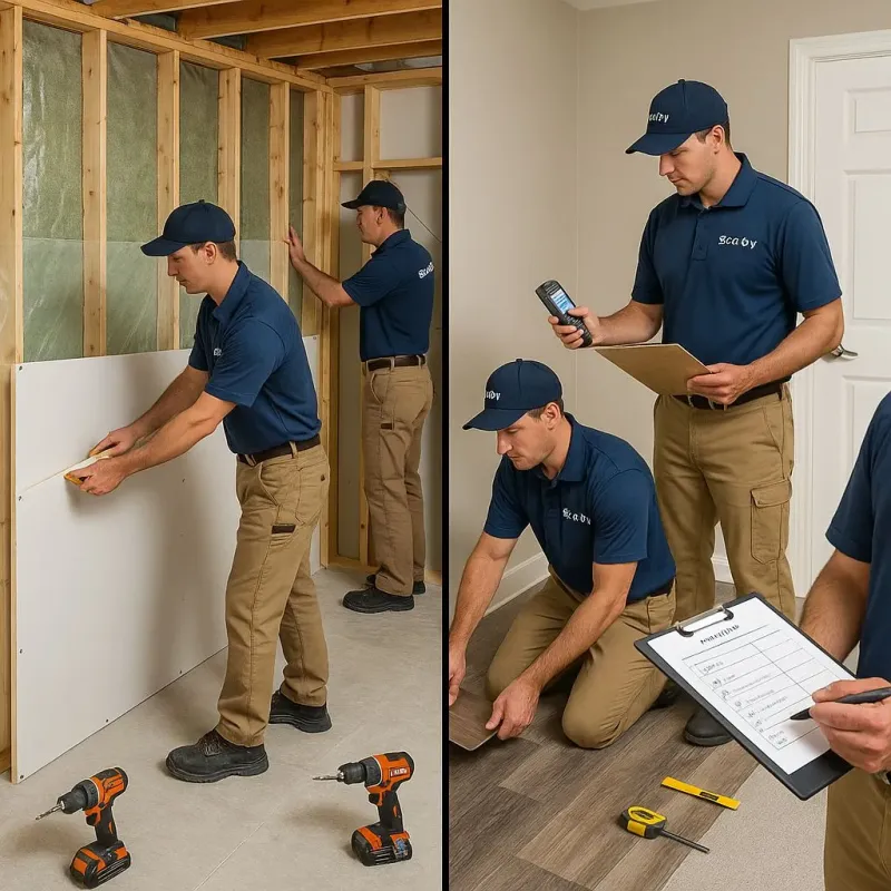 Repairs and Reconstruction process in San Diego, TX
